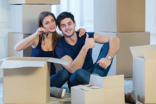 Planning a home move in Wandsworth with packing boxes and a moving checklist