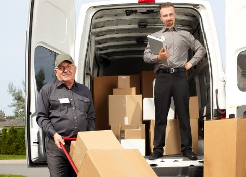 Packing boxes and moving supplies in Wandsworth home relocation
