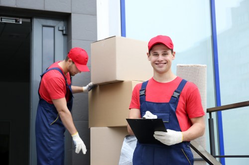 Man and van moving boxes and furniture in Wandsworth