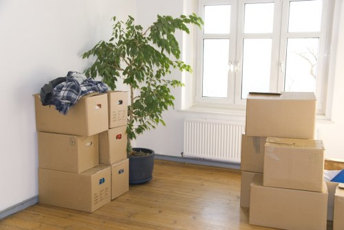 Moving truck ready for a local relocation in Wandsworth