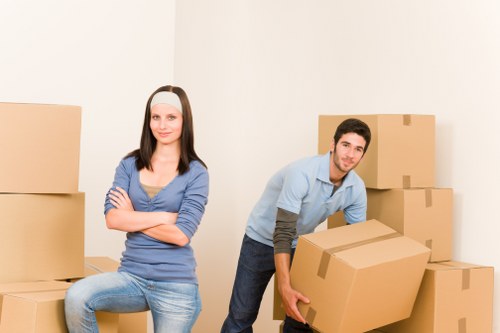 Professional moving van used for home or office transport in Wandsworth