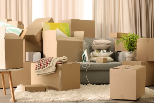 A well-organised Wandsworth home move with furniture placement inside the new property