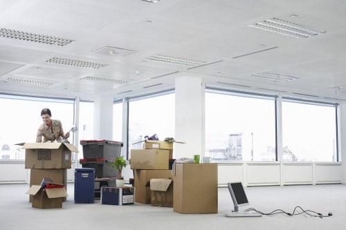 Professional movers unloading belongings during same day removals in Wandsworth