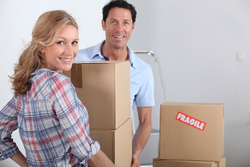 Safe card payment options for a local moving service