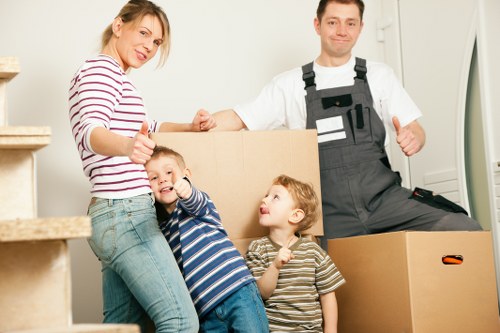 Careful packing and loading for a Wandsworth apartment move